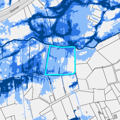 Overstromingsgevoelig (pluviaal)