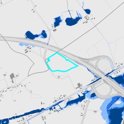 Overstromingsgevoelig (pluviaal)