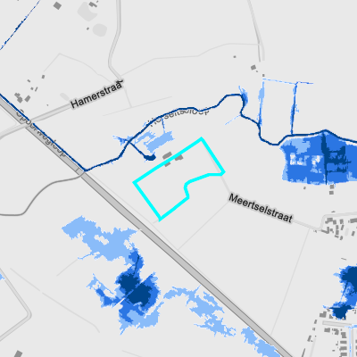 Overstromingsgevoelig (pluviaal)