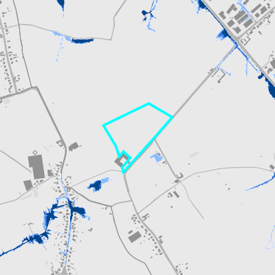 Overstromingsgevoelig (pluviaal)