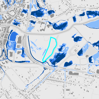 Overstromingsgevoelig (pluviaal)