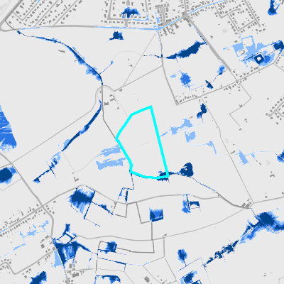 Overstromingsgevoelig (pluviaal)