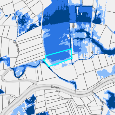 Overstromingsgevoelig (pluviaal)