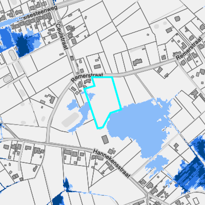 Overstromingsgevoelig (pluviaal)