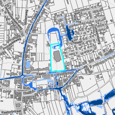 Overstromingsgevoelig (pluviaal)