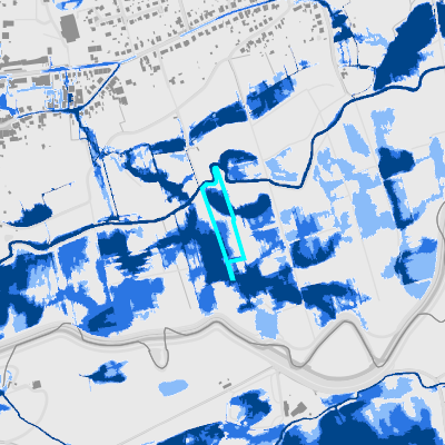 Overstromingsgevoelig (pluviaal)