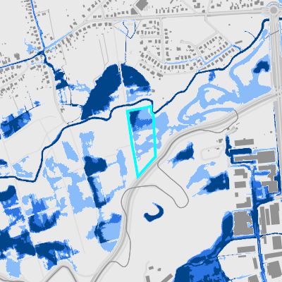 Overstromingsgevoelig (pluviaal)