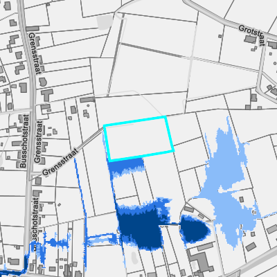 Overstromingsgevoelig (pluviaal)