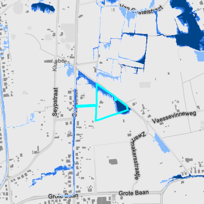 Overstromingsgevoelig (pluviaal)