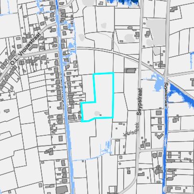 Overstromingsgevoelig (pluviaal)