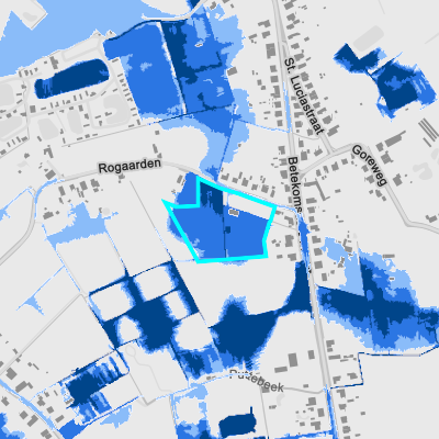 Overstromingsgevoelig (pluviaal)
