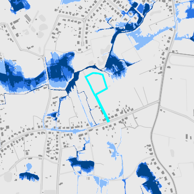 Overstromingsgevoelig (pluviaal)