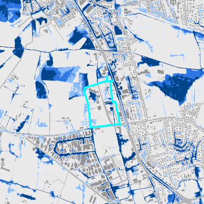 Overstromingsgevoelig (pluviaal)