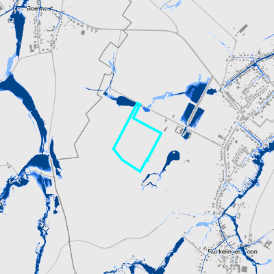 Overstromingsgevoelig (pluviaal)