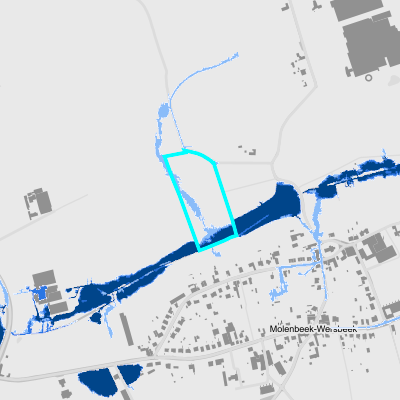 Overstromingsgevoelig (pluviaal)