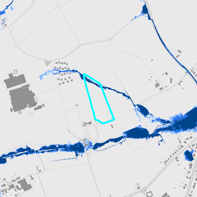 Overstromingsgevoelig (pluviaal)