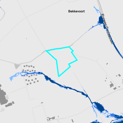 Overstromingsgevoelig (pluviaal)