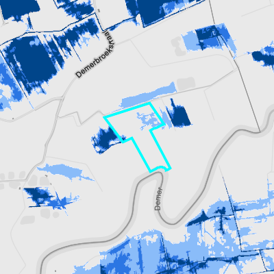 Overstromingsgevoelig (pluviaal)