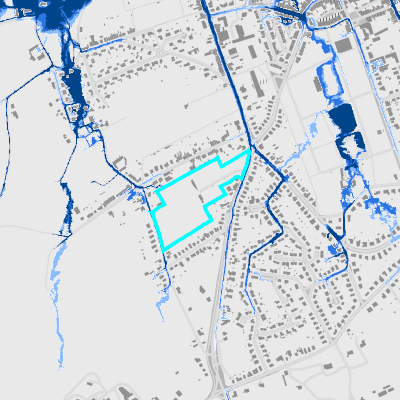 Overstromingsgevoelig (pluviaal)