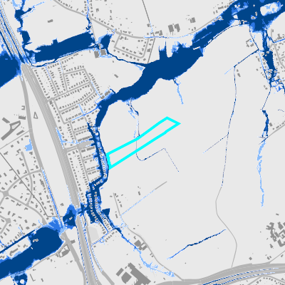 Overstromingsgevoelig (pluviaal)