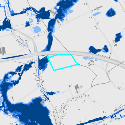 Overstromingsgevoelig (pluviaal)