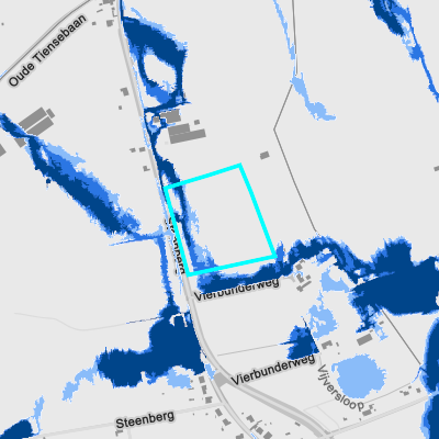 Overstromingsgevoelig (pluviaal)