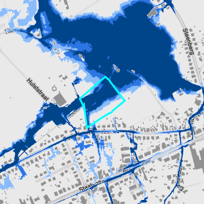 Overstromingsgevoelig (pluviaal)