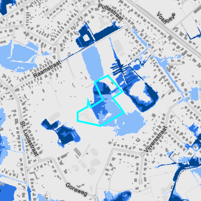 Overstromingsgevoelig (pluviaal)