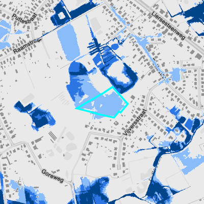 Overstromingsgevoelig (pluviaal)