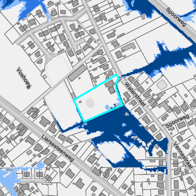 Overstromingsgevoelig (pluviaal)