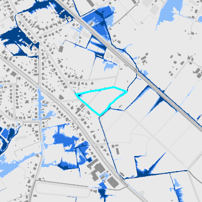 Overstromingsgevoelig (pluviaal)