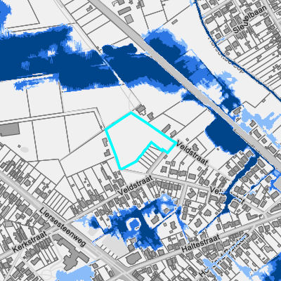 Overstromingsgevoelig (pluviaal)