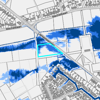 Overstromingsgevoelig (pluviaal)