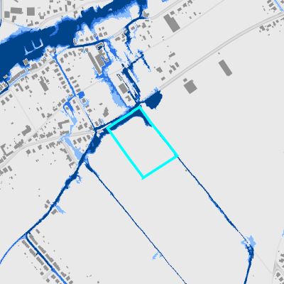 Overstromingsgevoelig (pluviaal)