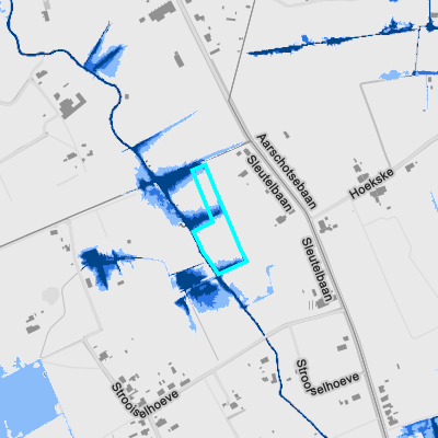 Overstromingsgevoelig (pluviaal)