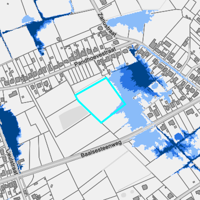 Overstromingsgevoelig (pluviaal)