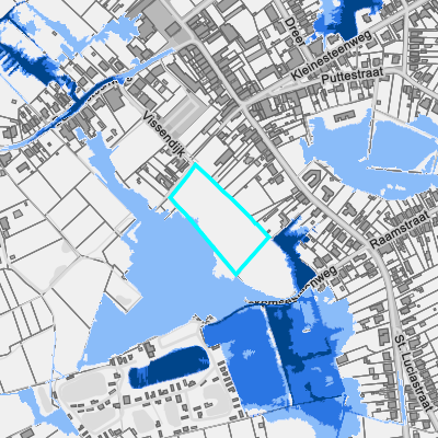 Overstromingsgevoelig (pluviaal)