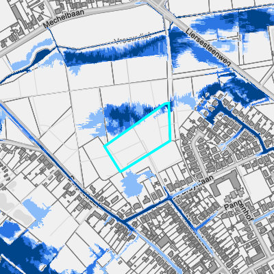 Overstromingsgevoelig (pluviaal)