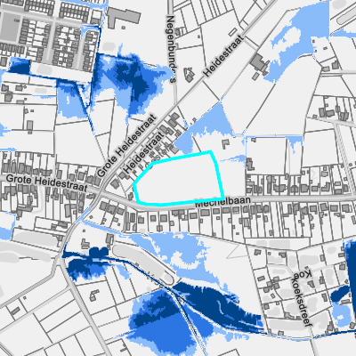 Overstromingsgevoelig (pluviaal)