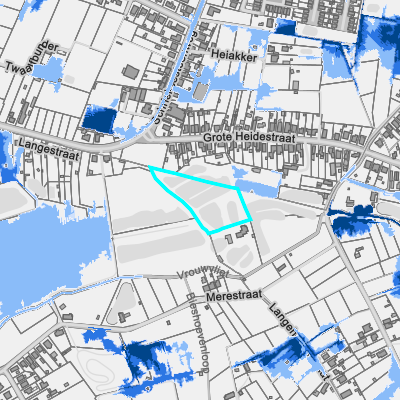 Overstromingsgevoelig (pluviaal)