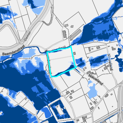 Overstromingsgevoelig (pluviaal)