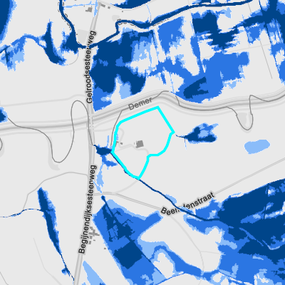Overstromingsgevoelig (pluviaal)