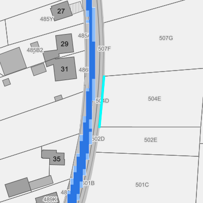 Overstromingsgevoelig (pluviaal)