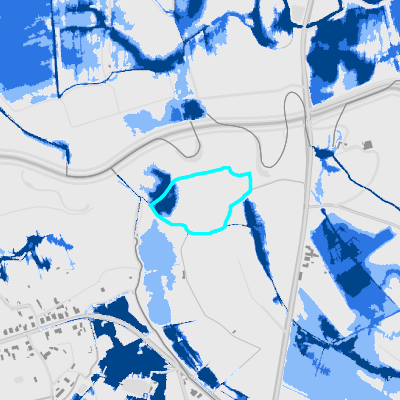 Overstromingsgevoelig (pluviaal)
