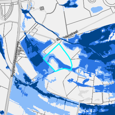 Overstromingsgevoelig (pluviaal)