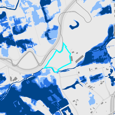 Overstromingsgevoelig (pluviaal)