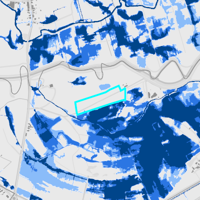 Overstromingsgevoelig (pluviaal)