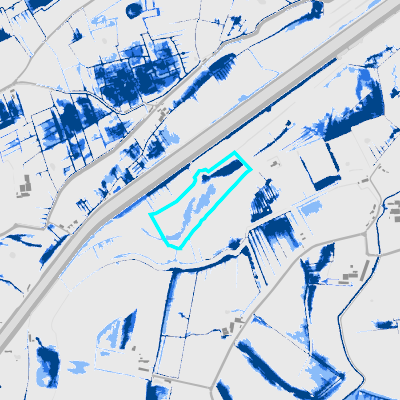 Overstromingsgevoelig (pluviaal)