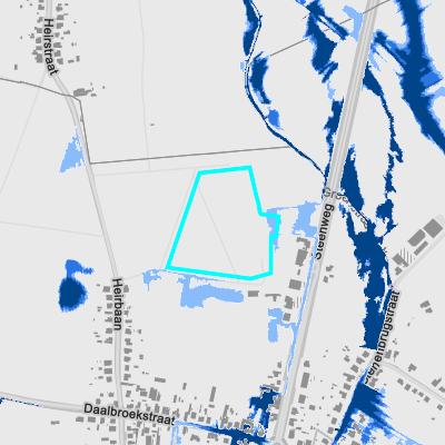 Overstromingsgevoelig (pluviaal)