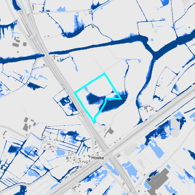 Overstromingsgevoelig (pluviaal)
